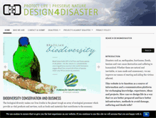Tablet Screenshot of design4disaster.org